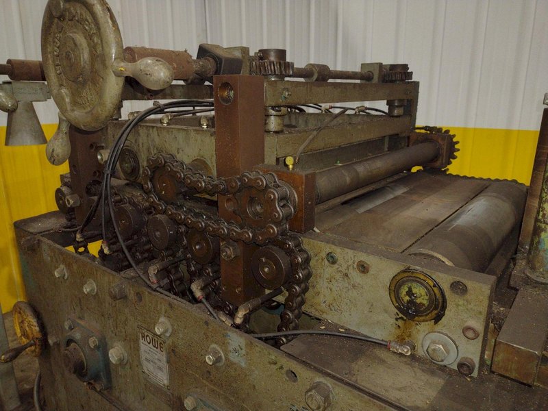 20" X .190" ROWE MODEL #C6-20 MOTORIZED COIL STRIP STRAIGHTENER: YOBRO #24754