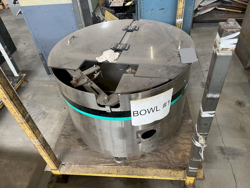 HOPPMANN CENTRIFUGAL FEEDER BOWL. STOCK # 0639323.