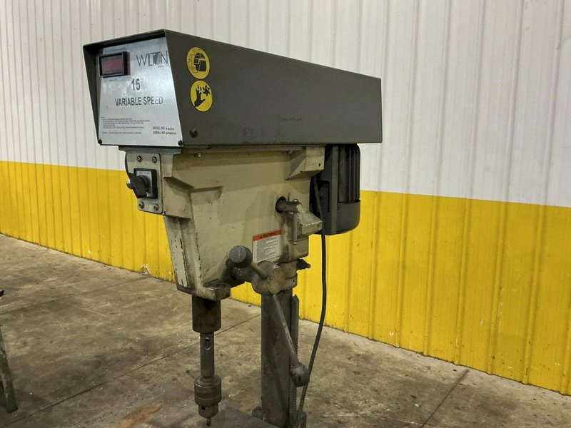 15" WILTON MODEL #A5816 VARIABLE SPEED SINGLE SPINDLE DRILL PRESS : YOBRO 26291