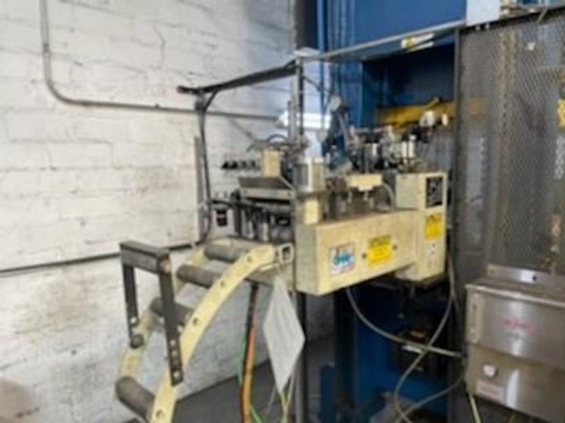 200 TON HEIM S2-200-78 STRAIGHT SIDE DOUBLE CRANK PRESS. STOCK # 0951222