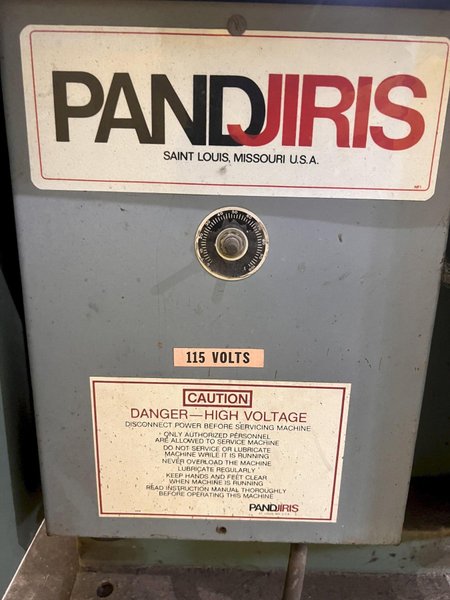 4,000 LB PANDJIRIS PIPER PIPE TANK TURNING ROLLS, DRIVE &amp; IDLER: STOCK #20362
