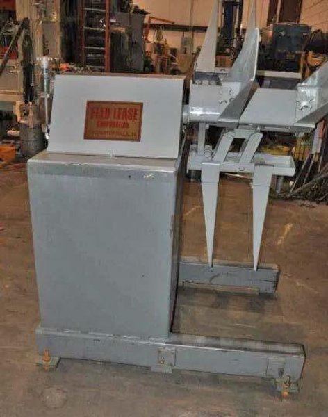 6000 LB x 12" FEED LEASE UNCOILER NON-MOTORIZED Stock # 14548