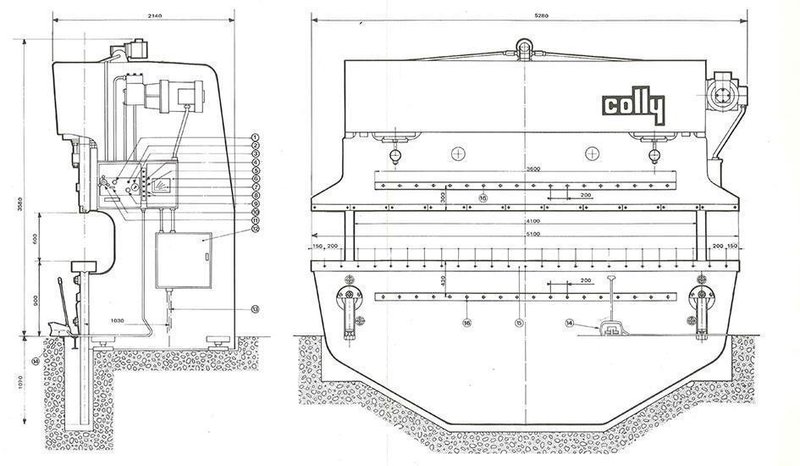 Colly - 640 ton x 10 meter