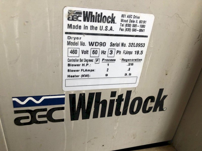 AEC WHITLOCK DRYER MODEL WD90 STOCK# 2410