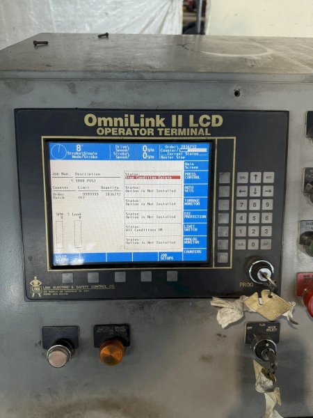 100 TON MINSTER P2-100-48 PIECE MAKER STRAIGHT SIDE HIGH SPEED PRESS: YOBRO #25114