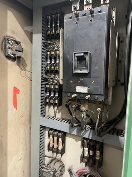 48" x .312" x 30,000# Loopco Slitting Line w/3 Heads Stock # 14255