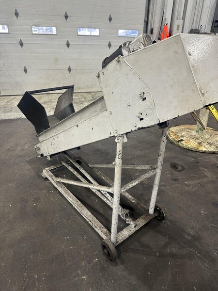 12" WIDE SINGLE PHASE CHIP CONVEYOR: STOCK #77559
