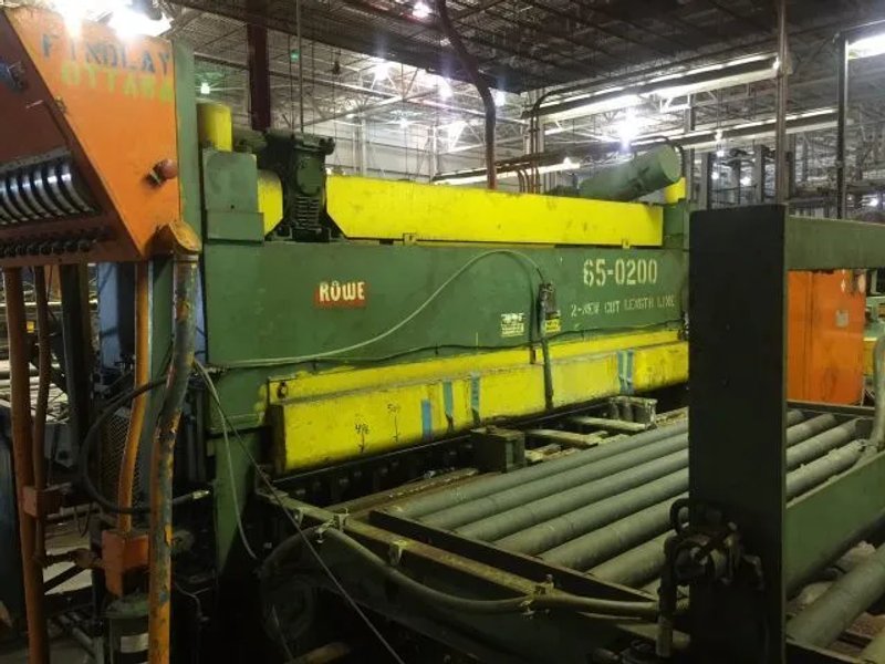 ROWE 40,000 LB X 72" X .065" CTL LINE, STOCK# 13685J