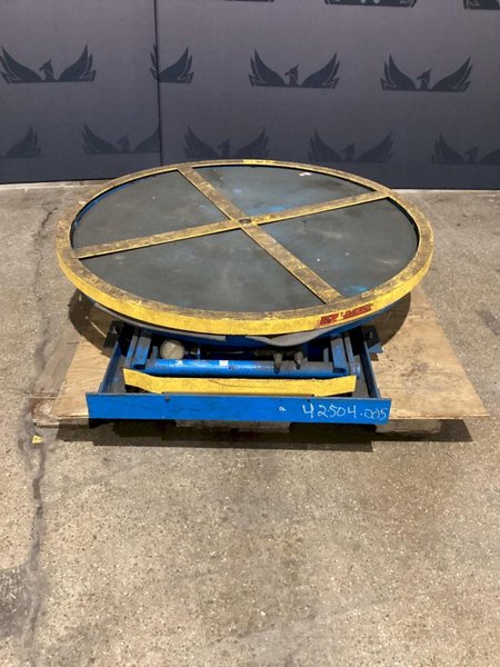BISHAMON EZ-30 SELF LEVELING LIFTER TABLE USED