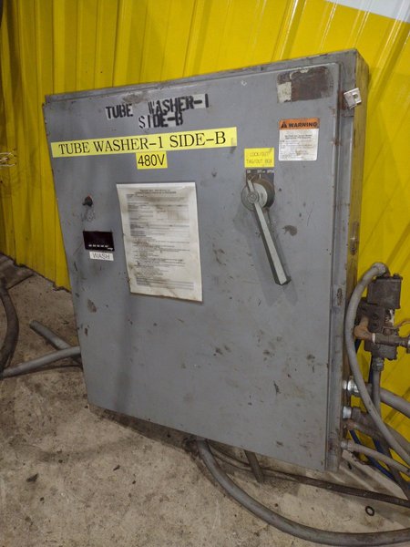 4" CAPACITY ULTRASONIC BAR &amp; TUBE CONTINUOUS WASHER: STOCK #22589