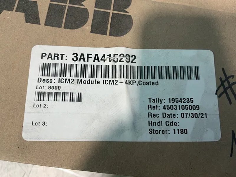 ABB Icm2 4kp Module - 3afar15292