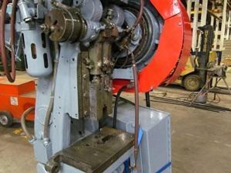 10 TON BLISS MODEL #18 OPEN BACK INCLINABLE DOUBLE ACTION PRESS