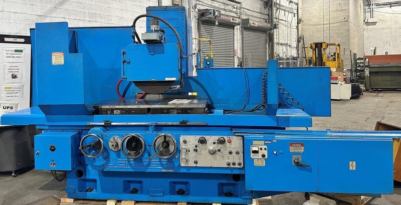 20" x 48" Okamoto Model PSG-125 Column Type Precision Hydraulic Surface Grinder