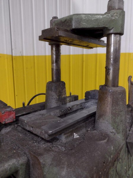 6 TON TISHKEN 2 POST MODEL #CO-2HW CUT OFF PRESS 1.5" STROKE: STOCK #23570