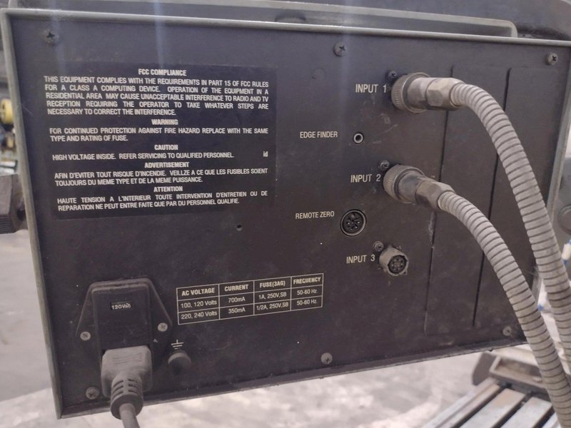 2 HP DOALL MODEL @PM-200V RAM TYPE VERTICAL MILL WITH POWER FEED &amp; DRO: STOCK #22880