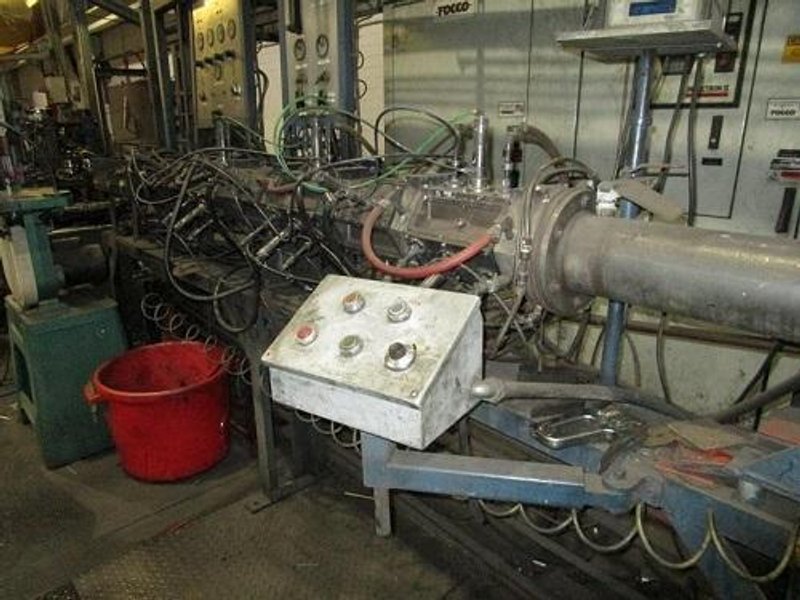 1 1/2" X .083" RAFTER LASER STAINLESS TUBE MILL LINE W/ IN-LINE BRIGHT ANNEALING