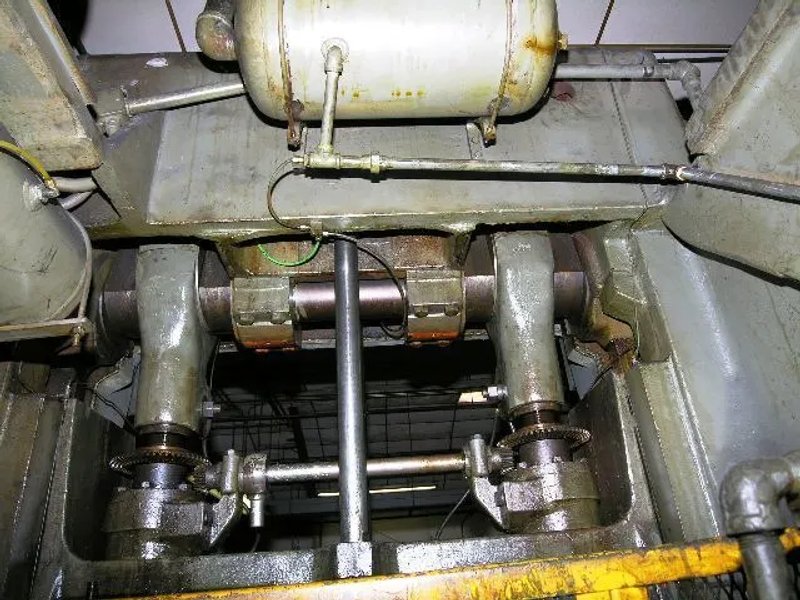 BLISS 100 TON DOUBLE CRANK GAP PRESS, STOCK# 12664J