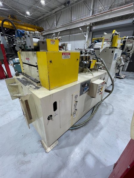 12" Coe Press Equipment High Strength Steel Combination Servo Feed Straightener, Year 2015
