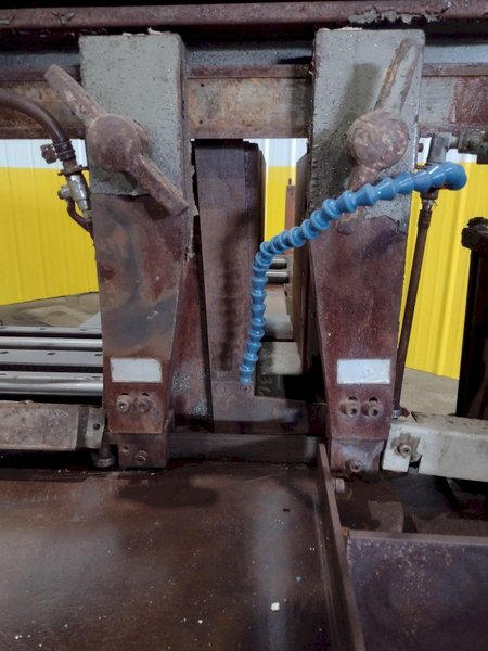 13" x 20" COSEN MODEL #C500MNC FULLY PROGRAMMABLE AUTOMATIC MITER HORIZONTAL BANDSAW: STOCK #18782