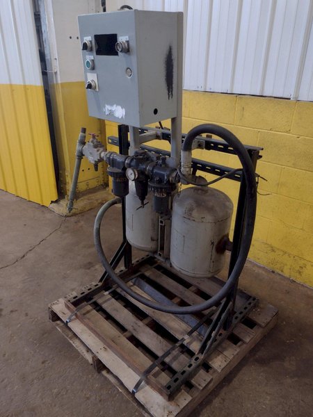 16" REPUBLIC TUBE DRYER / BLOW OFF STATION MACHINE: STOCK #10821
