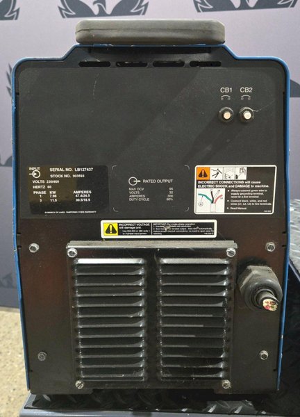 MILLER INVISION 354MP DC INVERTER ARC WELDER USED