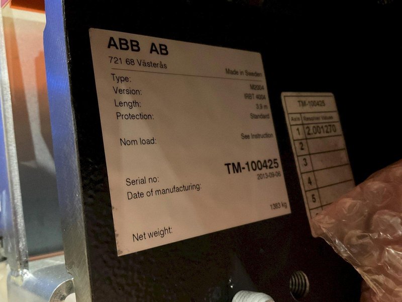 ABB IRBT 4004 M2004 RTU 3.9M NEW