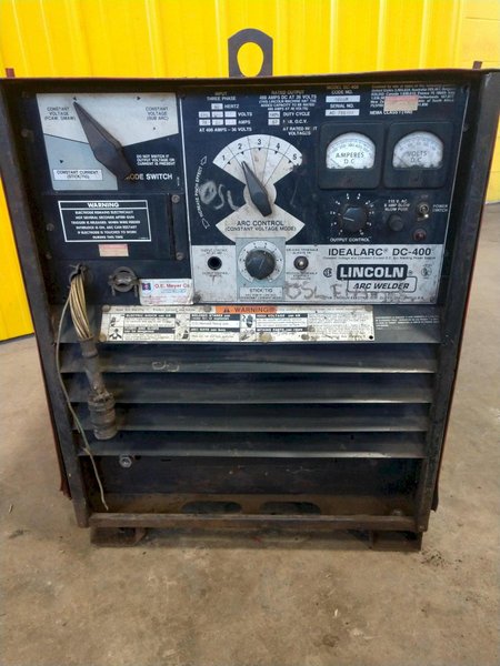 400 AMP LINCOLN ELECTRIC IDEALARC DC-400 WELDER: STOCK #14080