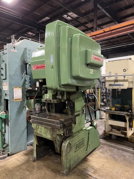 BLISS 60 TON OBI PRESS SN H68477, STK# 14162J