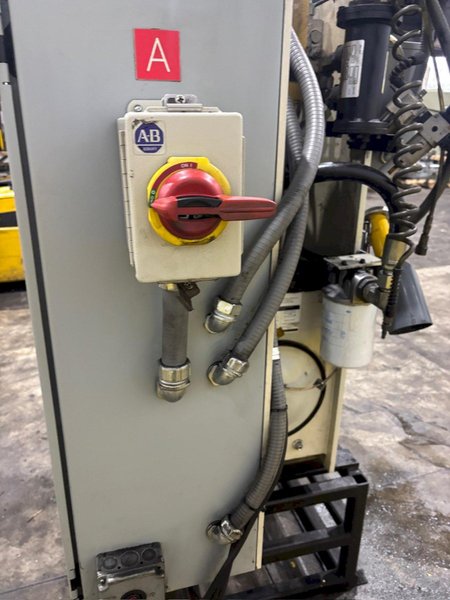 8 TON MULTIPRESS MODEL #M5P-8 HYDRAULIC C-FRAME PRESS 12" STROKE: YOBRO #24267