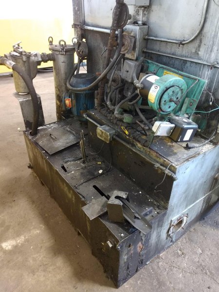 50" X 60" BETTER ENGINEERING MODEL F5000-LXP ROTARY TABLE PARTS WASHER #3362