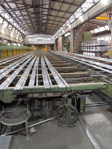 1600 TON SUTTON-BREDA  7" ALUMINUM  EXTRUSION PRESS (14714)