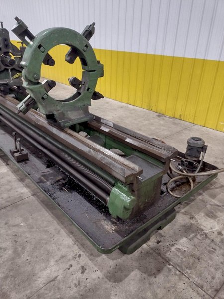 40" X 420" /35' AMERICAN MODEL H HEAVY PATTERN ENGINE LATHE, 2-7/8" HOLE: STOCK #22746