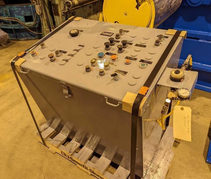 32" x 5.00" x 10,000# Stamco Slitting Line STOCK#3221