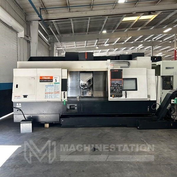Mazak Integrex 300-IV S Multi Axis CNC Lathe – Sub Spindle, Y Axis, Milling Head, Long Bed