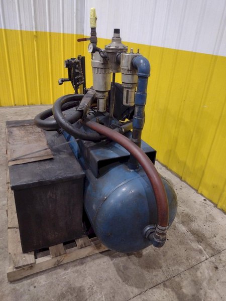 20 TON AIRAM PNEUMATIC 4 POST CUTOFF PRESS: YOBRO #24842