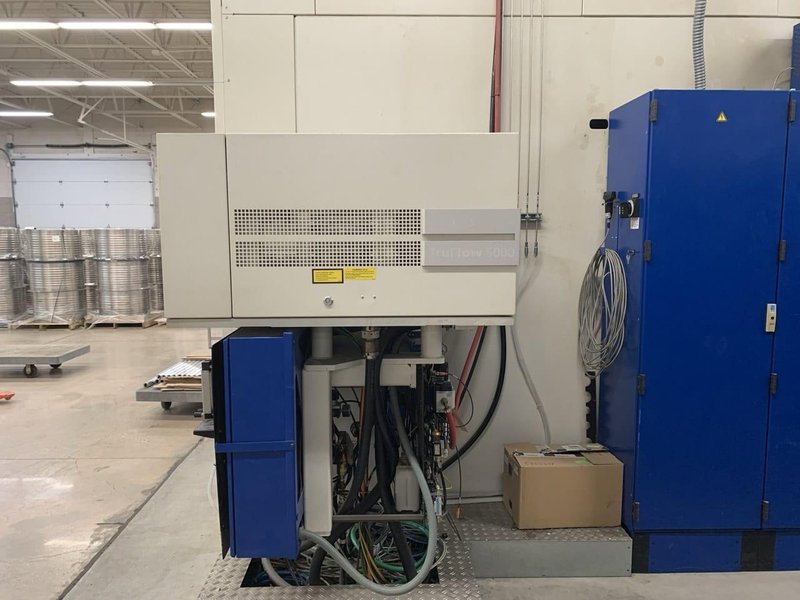 5,000 Watt Trumpf TruLaser Cell 7040 5-Axis CO2 Laser, 2009 – 6′ x 13′ Table