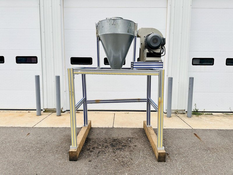 Kongsklide Cyclone w/ Blades Machinery Co. 3-Hp Blower | Feeder / Separator