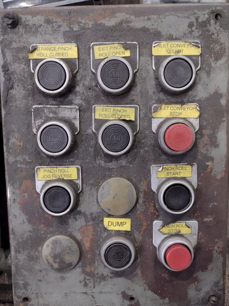 4" CAPACITY ULTRASONIC BAR &amp; TUBE CONTINUOUS WASHER: STOCK #22589