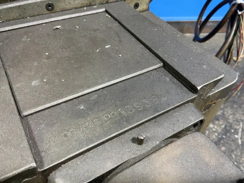 Bridgeport 42” X 9” Vertical Mill