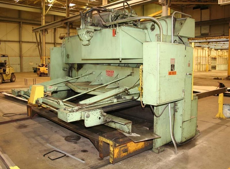 12' X 1/2" HTC HYDRAULIC POWER SQUARING SHEAR: STOCK 57556