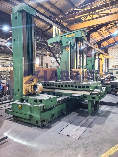 5" Giddings &amp; Lewis Table Type Horizontal Boring Mill