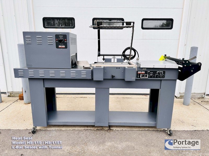 HEAT SEAL Model: HS-115 &amp; HS-115T  ||  Combination L-Bar Sealer &amp; Heat Tunnel