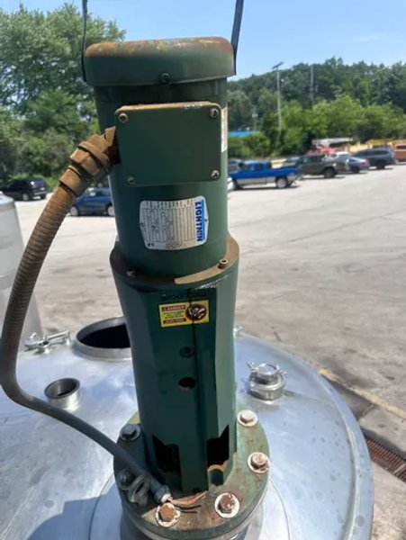 1487 Gal S/s Mixing Tank