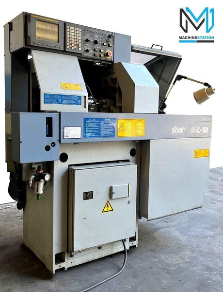 Star SE-12 CNC Swiss Screw Turning Lathe