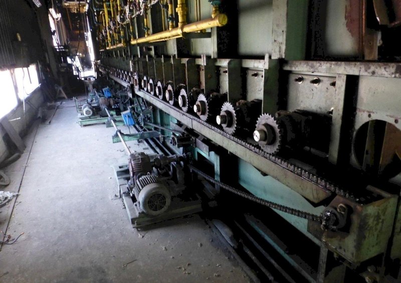 144" FLINN &amp; DREFFEIN ENGINEERING PASS THROUGH GAS FIRED FURNACE: STOCK #13372