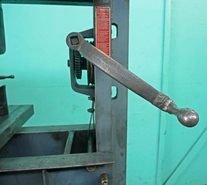Dake 50-Ton Hydraulic H-Frame Shop Press, 50H