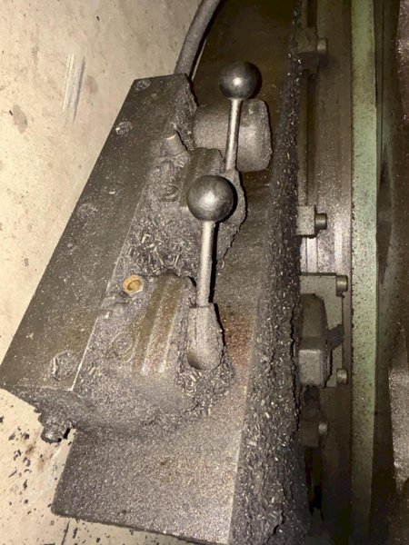 96" X 120" GIDDINGS &amp; LEWIS T SLOT POWERED AIR LIFT ROTARY TABLE: STOCK #22066