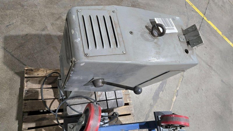 TAUMEL ORBITAL RIVETER WITH STAND DAMAGED USED