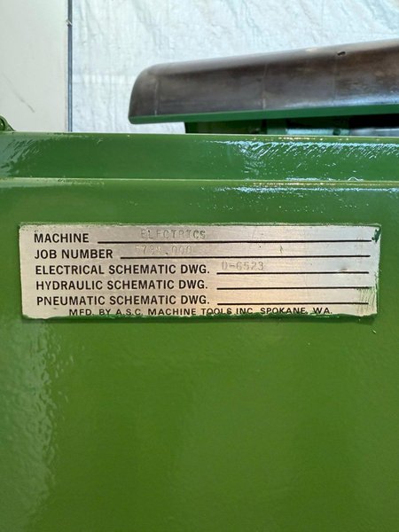 10,000 LBS X 48” ASC DOUBLE END UNCOILER. STOCK # 0664325