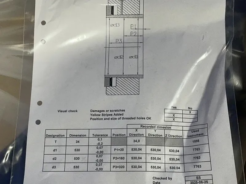 Skf Hydraulic Shaft Bearing - Okck 530-25988